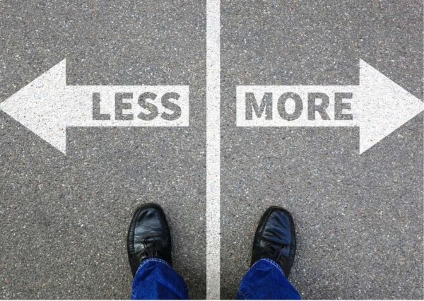 Minimalism - Less is More