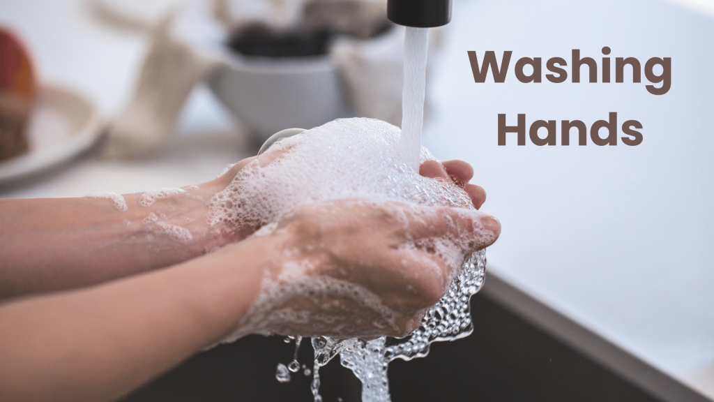 hand washing
