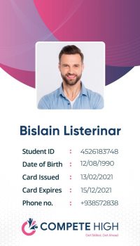 Compete-High-Student-ID-Card
